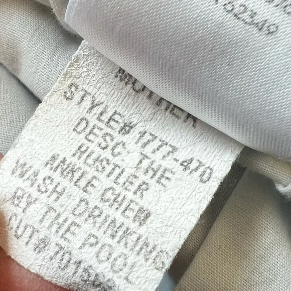 MOTHER The Hustler Ankle Chew Jeans Denim Drinking By the Pool Women’s 32 - Picture 14 of 14